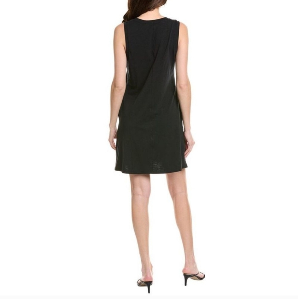 Tommy Bahama Black V Neck Tank Midi Dress Size 8 - Picture 2 of 8